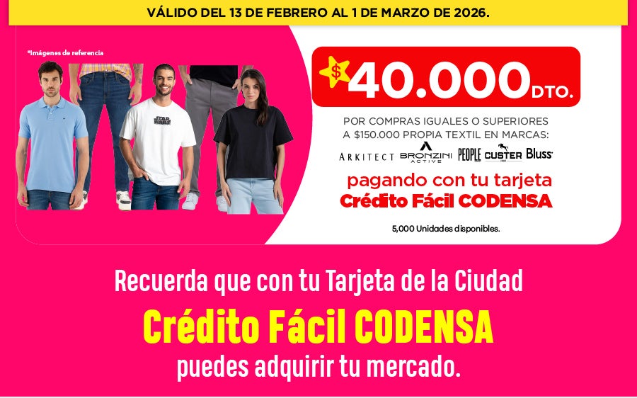 Crédito f´cil codensa